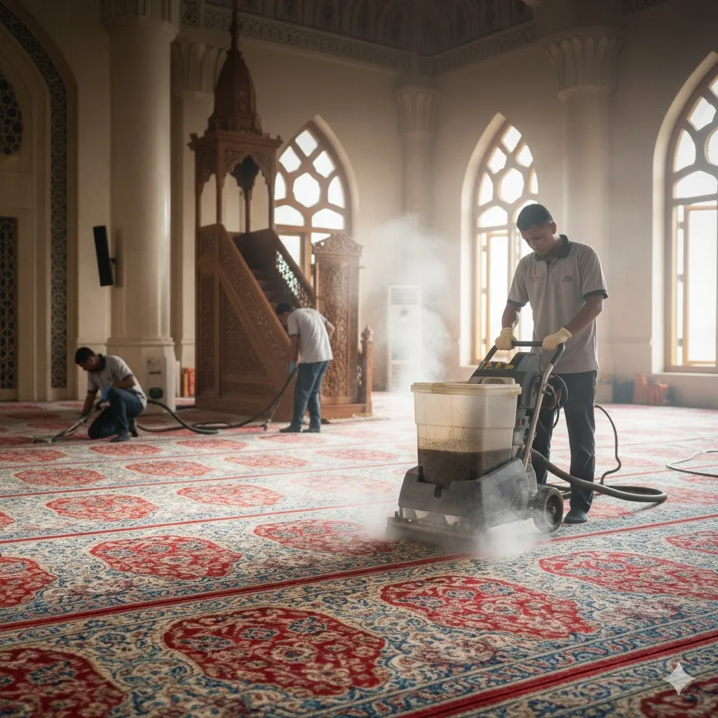 Mengapa Cucian Karpet Secara Mendalam Penting untuk Masjid